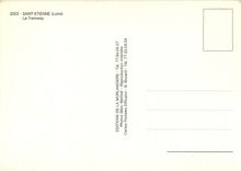 CPM Le Tramway Saint Etienne