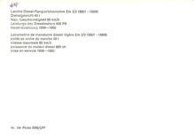 CPM Locomotive de manoeuvre diesel légère Em