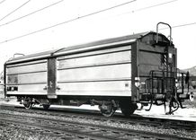 CPM Wagon à toit ouvrant avec faces coulissantes