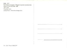 CPM Wagon à parois coulissantes