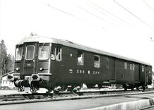 CPM SBB CFF fourgon de commande