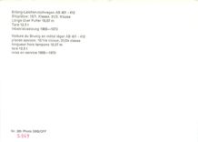 CPM Voiture du Brunig en métal léger A