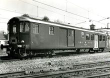 CPM SBB CFF voiture de commande BDt 