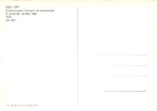 CPM SBB CFF fourgon de commande Dt