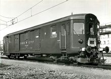 CPM SBB CFF fourgon de commande DZt