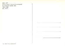 CPM SBB CFF voiture de commande Bti