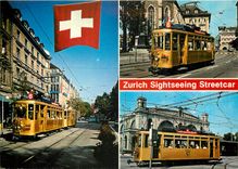 CPM Zurich Sighteseeing Streetcar Goldtimer