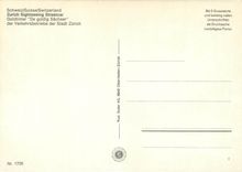 CPM Zurich Sighteseeing Streetcar Goldtimer