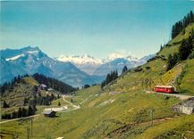 CPM Bretaye Les Dents de Morcles l'Aiguille Verte et le massif du Mont-Blanc