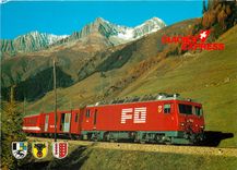 CPM Furka Oberalp Bahn Rhatische Bahn