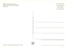 CPM TVG chemin de fer Français