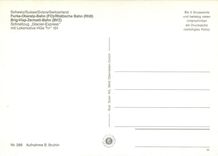 CPM Glacier Express mit lokomotive HGe Furka Oberalp Bahn