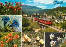 CPM Fiesch mit Furka Oberalp Bahn