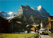 CPM Grindelwald mit Fiescherhorner Hornli Mittellegig und Eiger
