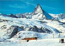 CPM Zermatt Gornergratbahn mit Matterhorn