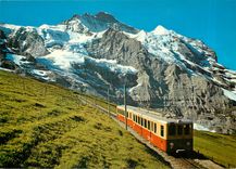 CPM Kleine Scheidegg Jungfraubahn mit Jungfrau