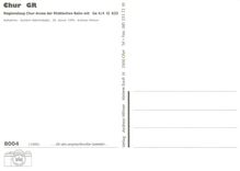 CPM Chur GR regionalzug Chur Arosa der Rhatischen Bahn mit Ge