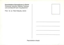 CPM Verschiedene generationen in Zurich