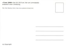 CPM Tram am Limmatplatz anlasslich einer Umleitung