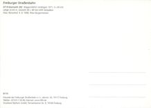 CPM Freiburger StraBenbahn Geamatik