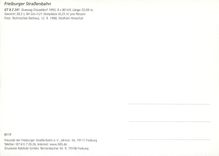 CPM Freiburger StraBenbahn Duewag Dusseldorf