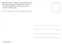 CPM Oldtimertreffen Anlasslich eines Betriebstages des Vereins Aktion pro Sachsitram traf am 3 6 200