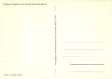 CPM Seilbahn Rigiblick der Verkehrsbetriebe Zurich