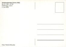 CPM Verkehrsbetriebe Zurich Haldenegg 2 juni 2002