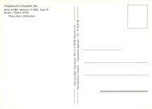 CPM Tramways d'europe Wirn devant l'Opéra d'État