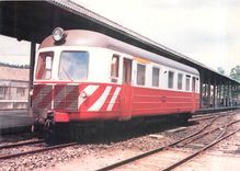 CPM Automotora Nohab na Estacao de Livracao em Maio de 1988