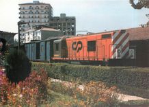 CPM Composicao com locomotiva Alsthom na Estacao de Chaves