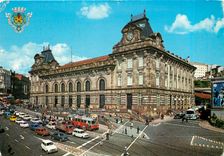 CPM Porto Portugal gare de St Bento et place d'Almeida Garrett