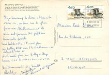 CPM Porto Portugal gare de St Bento et place d'Almeida Garrett