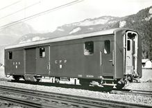 CPM SBB CFF Brunig voie étroite