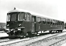 CPM SBB CFF voiture de commande Abt