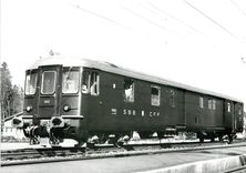 CPM SBB CFF fourgon de commande