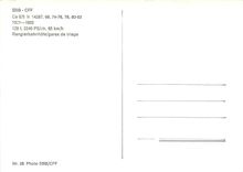 CPM SBB CFF Ce gares de triage