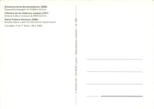 CPM Chemins de fer fédéraux suisses train voiture à deux niveaux de RER Zurich