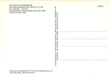 CPM Deutsche Bundesbahn Personenzuglokomotive 