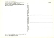 CPM Deutsche Bundesbahn Scneilzuglokomotive