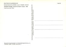 CPM Deutsche Bundesbahn Diesellokomotive