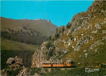 CPM Pays Basque la Rhune la Brèche et le funiculaire