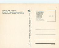 CPM Tourcoins l'hotel de ville l'église St Christophe le marché et la chambre de commerce le Mongy l