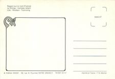 CPM Le Mongy tramway reliant Lille Roubaix Tourcoing