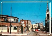 CPM Tourcoing la gare Routière et station du Mongy