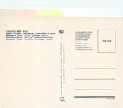 CPM Tourcoing église St Christophe hotel de ville centre général de Gaulle la gare le Mongy le parc