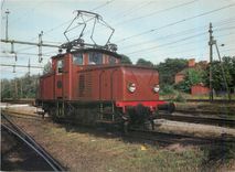 CPM SJ UB class electric chunter at Hallsberg