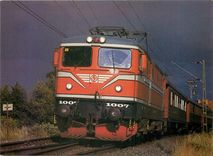 CPM The first Rc class locomotive passes Huskvama with a Nassjô Falkoping train