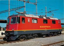 CPM Schweizerische Sudostbahn elektrishe lokomotive