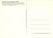 CPM Schweizerische Sudostbahn elektrishe lokomotive